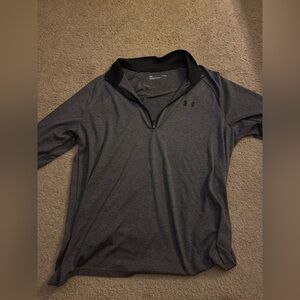 Under Armour Black and Gray Pullover